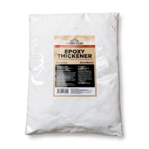 Stone Coat Countertops Epoxy Thickener (0.5 lb) Thickening Agent for Vertical, Sloped, and 3D Epoxy Projects, Boosts Bond Strength for MDF, Plywood, and Seaming, Non-Hazardous and Made in the USA-0