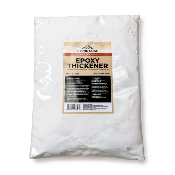 Stone Coat Countertops Epoxy Thickener (0.5 lb) Thickening Agent for Vertical, Sloped, and 3D Epoxy Projects, Boosts Bond Strength for MDF, Plywood, and Seaming, Non-Hazardous and Made in the USA-0