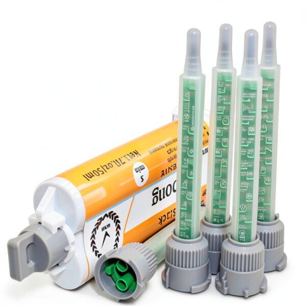 Epoxy Resin 50ml Black 1 to 1 Bigbong Adhesive with 5 Mixing Nozzles-4