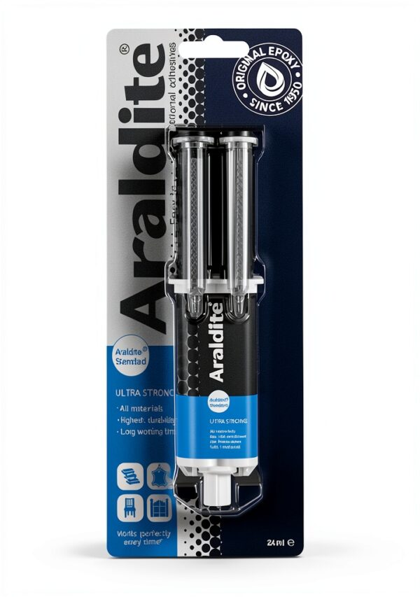 Araldite Heavy Duty Adhesive 24ml Ultra Strong Solvent-Free Epoxy-0