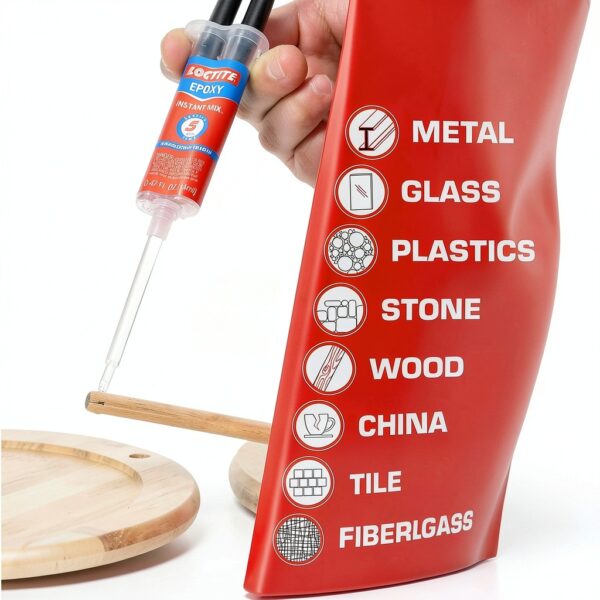 Loctite Epoxy Instant Mix 5 Minute – Strength Tile Adhesive 6‑Pack-2