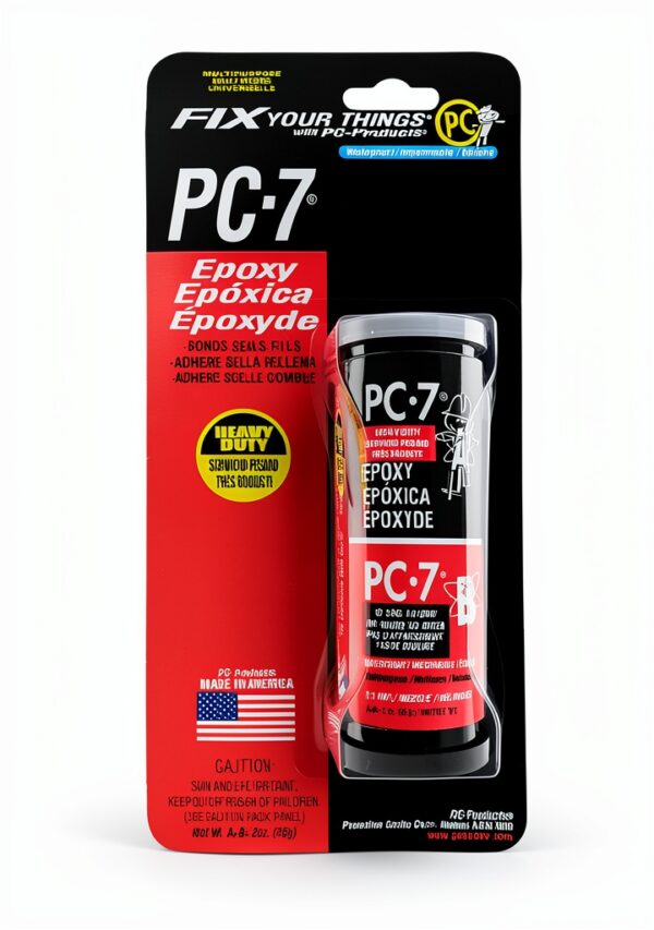 PC-7 Series 027776 Epoxy Adhesive, Gray, Paste, 2 oz-0