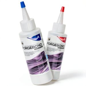 Forge Bond Knife Handle Epoxy Resin Adhesive - 8 Ounce Kit - from Superclear® Perfect for Full or Hidden Tang Applications, Flexible & Rigid Epoxy Glue, High Impact & Fracture Resistant Knife Epoxy-0