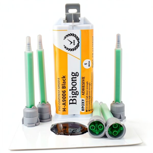 Epoxy Resin 50ml Black 1 to 1 Bigbong Adhesive with 5 Mixing Nozzles-2