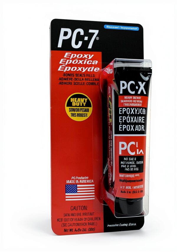 PC-7 Series 027776 Epoxy Adhesive, Gray, Paste, 2 oz-3