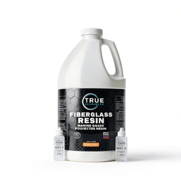 Boatyard Polyester Resin, 1 Gallon w/Catalyst kit for Fiberglass DIY Repairs and Construction - Economical Resin for Fiberglass Molds, Boats, Autos, RVs and Small Parts-3
